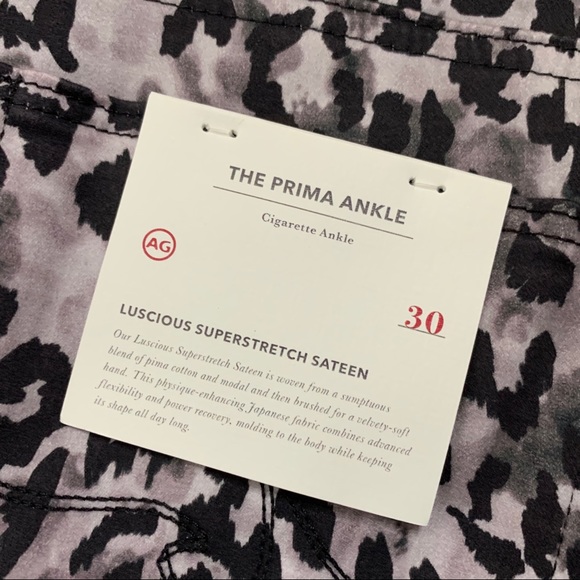 NWT AG Adriano Goldschmied 30 Cigarette Leopard - Picture 6 of 10